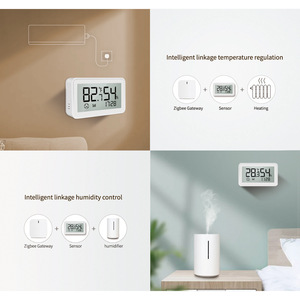 Tuya Smart Temperature And Humidity Sensor Wifi Zigbee Indoor Home Weather Station With App Control - Product Image 5