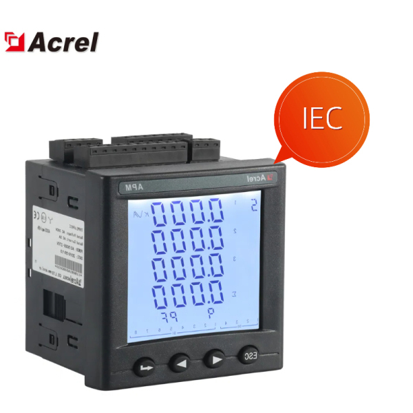 Acrel Smart Three Phase Power Quality Analyzer APM800 High Precision Electric Panel Meter Maximum Demand Monitoring Function