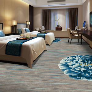 Tapis de salle de conférence imprimé antibactérien spécial, fabriqué à la machine, lavable, antidérapant et confortable - Product Image 2