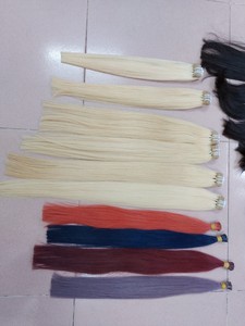 ผมต่อแบบ I-Tip เวียดนามแท้ ไม่หลุดร่วง สีคาราเมล บาลายาจ แบบ Double Drawn ขายส่ง - Product Image 5