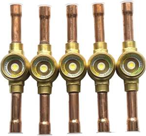 Marca <span class=keywords><strong>DR</strong></span> 3/8X3/8 Válvula de mirilla metálica tipo sudor para refrigeración e intercambio de calor - Product Image 5