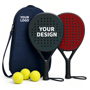<span class=keywords><strong>Raquette</strong></span> de <span class=keywords><strong>padel</strong></span> hybride en fibre de carbone T700, surface rugueuse, rotation accrue, cadre en polycarbonate, raquettes de <span class=keywords><strong>padel</strong></span> en graphite - Product Image 1
