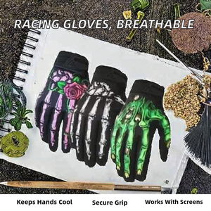 Gants de protection respirants de haute qualité, antidérapants, à doigts entiers, pour sports de plein air, VTT, motocross, unisexe - Product Image 2