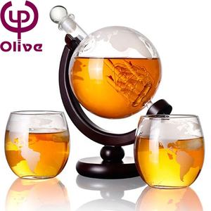 Juego de Decantadores de Vidrio de Borosilicato para Regalo, Dispensador de Vino, Brandy, Ginebra, Tequila, Ron, <span class=keywords><strong>Whisky</strong></span> Escocés, Licor, Bourbon, Cócteles, Vodka, <span class=keywords><strong>Whisky</strong></span> - Product Image 4