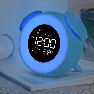 2026 Hot Selling <strong>Bedside</strong> Sunset Simulation Kids <strong>Alarm</strong> Music <strong>Clock</strong> Wake up Desk <strong>Clock</strong> Light Changing <strong>Alarm</strong> <strong>Clock</strong> - Product Image 1