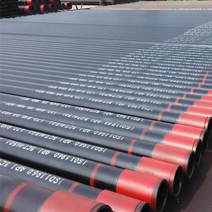 Tuyau de revêtement sans soudure API 5CT N80 J55 P110 BS 9 5/8\" EUE <span class=keywords><strong>NUE</strong></span> 6m Application pétrolière de forage Services de soudage et de découpe inclus - Product Image 2