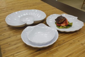 Sò điệp vỏ hình dạng melamine Tấm Nhà hàng hộ gia đình hải sản Cá động vật có vỏ phục vụ tấm nhà máy trực tiếp tùy chỉnh món ăn - Product Image 4