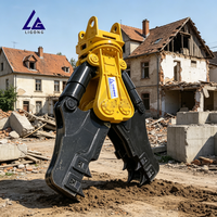 Cisaille de démolition de béton testée en usine à 100 % pour excavatrice, certifiée CE, à mâchoires durables, pour démolition de ponts