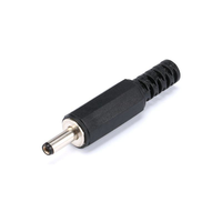 Connecteur d'alimentation CC DC-005 2,5*5,5 mm 12V 3A à montage sur panneau en plastique pour fournitures électriques, comprend des fiches mâles + une prise femelle