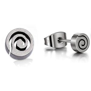 Zoryn Wholesale Fashion <b>Titanium</b> Alloy Natural Stone Unisex Ear Bone <b>Stud</b> Earrings Simple Gold Plated - Product Image 2