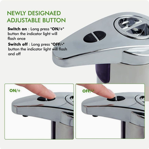 Touchless Stainless Steel <b>Automatic</b> Smart Induction Hand Wash Container <b>Dispenser</b> <b>Soap</b> <b>Dispenser</b> for Bathroom Kitchen - Product Image 5