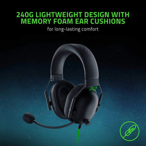 BlackShark V2 X Advanced <span class=keywords><strong>casque</strong></span> de jeu <span class=keywords><strong>sans</strong></span> <span class=keywords><strong>fil</strong></span> supra-auriculaire 7.1 son <span class=keywords><strong>Surround</strong></span> HyperClear micro dynamique bruit passif cuir - Product Image 5