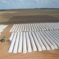 Sacs de silo en LDPE haute résistance pour le stockage de l'ensilage 5 pieds-12 pieds résistants aux UV avec stabilisateurs thermiques Marque Longxing Modèle LX-SL Vente en gros
