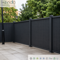 Rouleau de clôture en PVC tissé Kenda, clôture de protection de la vie privée, imperméable, résistant aux UV, décoratif, pour jardin, balcon, école, villa