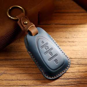 Funda para Llaves Compatible con Chevrolet Cruze, LeFeng, Cavalier, Sail, Explorer, Accesorios para Auto al por Mayor, Cuero Genuino - Product Image 1