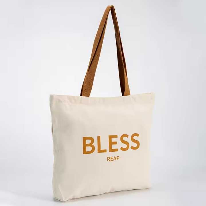 Wholesale Custom Print Logo Eco Friendly Cotton Canvas Tote