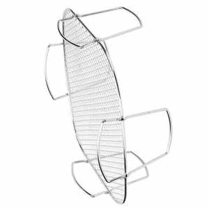 Accessoires de friteuse à air en acier inoxydable S056 en gros, support de drainage multifonctionnel antiadhésif et sûr pour les aliments - Product Image 2