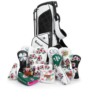 Neu Eingetroffene Fairway-Holz-Schlägerhauben Maßgefertigte PU-Leder Golfschläger-Schutzhüllen Beschädigungsschutz Golf-Putter-Schlägerkopf-Abdeckung - Product Image 1