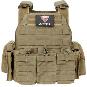 Gilet tactique multifonctionnel d'extérieur 6094, uniforme de combat combiné, sport, CS, porte-plaque Molle, gilet tactique - Product Image 1