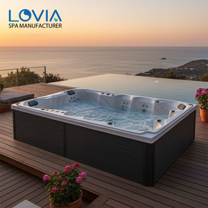 Jacuzzi de Lujo al por Mayor, Bañera de Hidromasaje con Hidroterapia para 8-10 Personas - Product Image 2