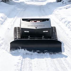 Tondeuse à gazon et pelle à neige télécommandées 2-en-1, charrue à neige sur chenilles RC de 800 mm pour l'utilisation hivernale dans les jardins et allées - Product Image 6