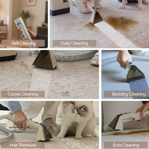 고품질 휴대용 탱크 용량 2000ml 카펫 클리너 소파/자동차 시트 얼룩 제거 - Product Image 6