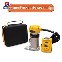 Étui de transport personnalisé en EVA avec fermeture éclair pour routeur sans fil DCW600B/DWP611 20V Max XR - Sac de protection de voyage simple et décontracté pour 2-3 outils