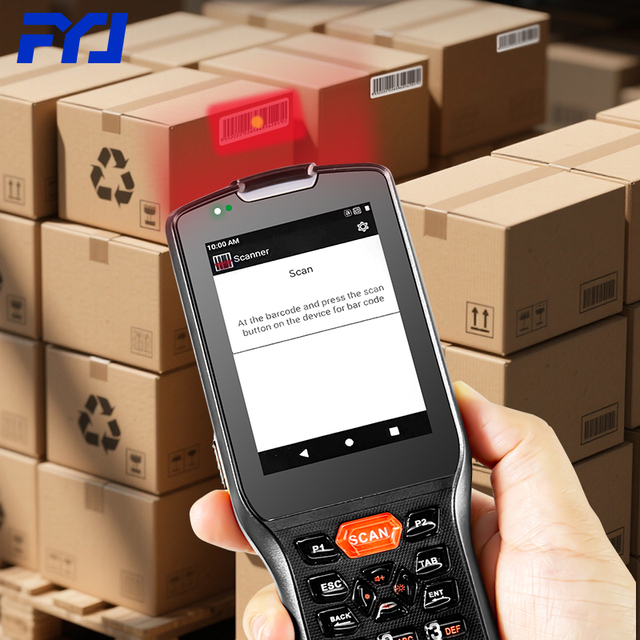 Rugged Handheld F9853 Barcode Scanner Manufacturer Waterproof Inventory Management Mobile Checkout Pdas