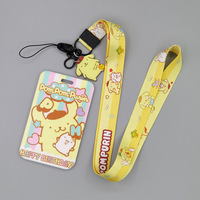Porta Badge in Plastica ABS con Design Personalizzato, Cordino Staccabile in Poliestere, Logo Personalizzato