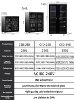 Caméra de contrôle numérique Déshumidificateur de stockage Boîte sèche électrique Armoire sèche