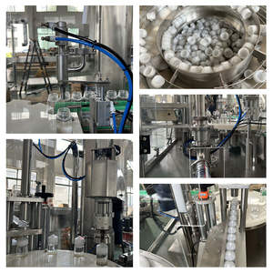 Máquina de llenado de botellas líquidas completamente automática <span class=keywords><strong>para</strong></span> botellas Gorrila pequeñas Chubby Componentes PLC <span class=keywords><strong>para</strong></span> uso químico de bolsas de polvo - Product Image 4