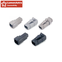 Harnais DTM04-4P, connecteur automobile DTM04-2P, prise étanche DTM06-2S, connecteur mâle/femelle TNC DTM06-4S, contacts en laiton, connexions de fils