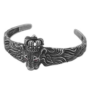 Conjunto de Joyería de Acero Inoxidable, Anillo de León Estilo Hip Hop, Anillo para Hombre, Tendencia de Moda, Anillo de Fiesta Rock, Brazalete - Product Image 5