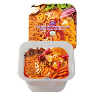Wholesale Exotic Food Self-heating Vegetable Hot Pot 312g Spicy Beef Oil Flavor Instant Food
