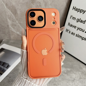 เคสโทรศัพท์แบบด้านสัมผัสผิว สำหรับ Apple iPhone 18 Pro Max 17 air 16 15 14 13 12 รองรับการชาร์จไร้สายแบบแม่เหล็ก - Product Image 2