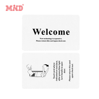 Tarjetas de papel desechables para hotel, tarjetas RFID, NFC, Eco, venta directa de fábrica