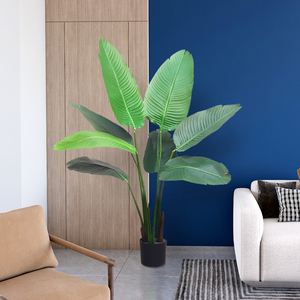Bossion Vente en gros de plantes artificielles Strelitzia et bananiers <span class=keywords><strong>Musa</strong></span> pour l'intérieur et l'extérieur - Product Image 3