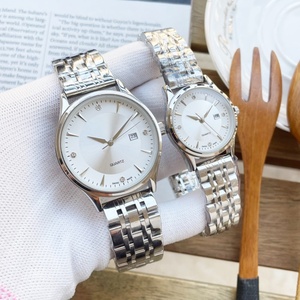 Reloj de Lujo de Alta Gama con Movimiento de Cuarzo, Espejo de Zafiro, Correa de Piel de Cocodrilo, Marcadores de Hora con Diamantes, Puntero en Forma de Hoja de Sauce para Omegaes - Product Image 5