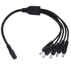 Câble d'alimentation coude USB, couleur noir, 2.5x0.7, 2.5x0.7mm, 2.5x0.7mm, 2.5x0.7mm, à Angle droit, en forme de L, 1M
