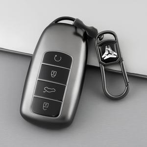 Custodia morbida TPU custodia per chiave per auto Chery Tiggo Arrizo OMODA JAECOO Fulwin Bonus molto Forza J2 Celer invidia anelli portachiavi borsa - Product Image 4