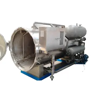 Horizontal Autoclave Steam Sterilization Water Spray Tofu Retort Machine