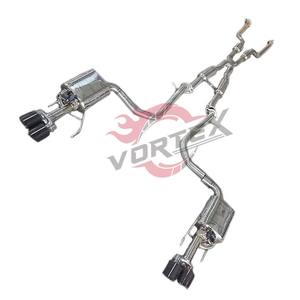 Sistema de Escape Catback Valvetronic de Acero Inoxidable 304 Personalizado Vortex, Pulido a Espejo, para Lexus RC350 3.5L 2014-2021, Doble Salida - Product Image 2