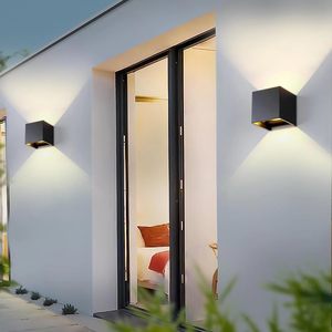 Lampe murale LED cubique étanche IP65 en aluminium, orientable, pour décoration de jardin et porche, 2*5W 2*3W, vente en gros - Product Image 6