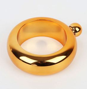 Brazalete Personalizado de Alta Calidad para Mujer, Redondo, de Acero Inoxidable, con Forma de Botella de Licor de 3.5oz - Product Image 5