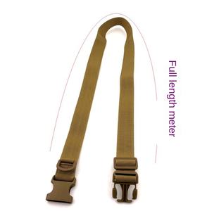 DFB0314 Ceintures en toile avec boucle en plastique, coloris camouflage vert, kaki, noir, avec crochet, pour la vente en gros et la personnalisation - Product Image 4