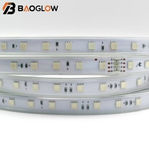 Factory Direct Sales RGB <b>LED</b> <b>Lights</b> Indoor Outdoor Lighting Decorative <b>LED</b> Strip 220V 60 <b>Led</b> 12MM PCB IP67 100m/roll Garden Lamp - Product Image 1