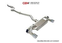 Tuyau d'échappement arrière en acier inoxydable avec soupapes pour BMW F20 F21 F22 M135I M235I 3.0T 2012-2016