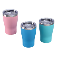 Beauchy Offre Spéciale 12oz tasse de voiture isolée sous vide tasse de voyage en acier inoxydable à double paroi tasse à café avec couvercle Logo personnalisé