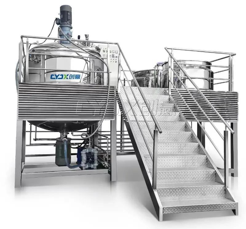 CYJX Máquina de Fabricación de Jabón Líquido para Lavar a Mano, Detergente Líquido Mezclador de Lavado de Platos, Máquina para Hacer Jabón Líquido, Plásticos 0-65rpm