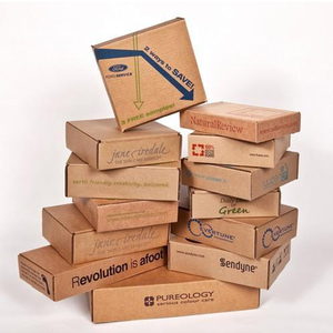 Custom mailing boxes kraft shipping box for skincare packaging box